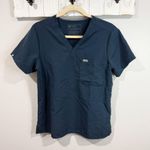 FIGS  Catarina One-Pocket Scrub Top Navy Size M Photo 0