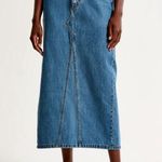 Abercrombie & Fitch High-Rise Denim Skirt - NEW! - Size 14 Petite Photo 0