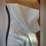 Urban Outfitters Gaze Motel Tasina Light Blue Ribbed Cropped Baby T Photo 2