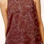 Wilfred Aritzia Silk Blend Rusty Red Sevres Blouse Top Photo 0