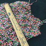 B Darlin  Floral Print Tiered Ruffle Spaghetti Strap Dress Girls Size 3T 4 Photo 2