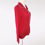 Vineyard Vines Red Striped Modal Pajama Top Long Sleeve XS Photo 5