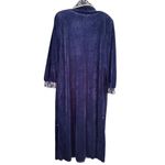 Neiman Marcus T2 VTG Neiman Marcus Velvet Robe Long Sleeve Lounge Gown Elegant Blue Size NA Photo 1