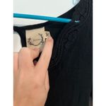 Anthropologie Sea Gypsies Black Boho Romper – Size Medium Photo 2