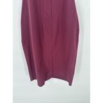 Athleta Sizzle Halter Dress Size 6 Burgundy Padded Active Casual Stretch Photo 3