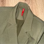 Spanx  Crepe Wrap Blazer Jacket Midnight Olive Careerwear Old Money Aesthetic SM Photo 2