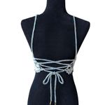 Handmade Floral lace Crochet top🪷 Photo 2