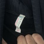 Free People Movement Women's Black Turtleneck Oversized High Low Top Size M Photo 2