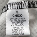 Zenana Outfitters The Arte by Black White Lace Zip Front Bustier Corset Crop Top, size S Photo 3