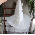 Elizabethan good witch theater costume White Size M Photo 3