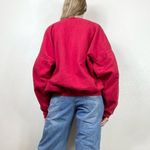 Vintage 90’s e.n.u.f. Internationale Red Oversized Sweatshirt Red Size M Photo 1