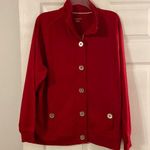 Allison Daley  Women’s Jacket size P/L brand new color red length 28” Photo 0