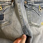 Miss Me Lucille Bootcut Yellow Embroidery Light Wash Size 28 Photo 12