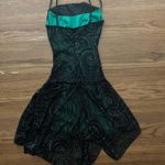 City Triangles Dark Green Dress Photo 1