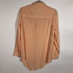 Woolrich  orange button up top‎ Photo 4