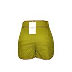 Sézane  Selin Quilted Shorts, Olive Green, FR36/US4 Photo 7