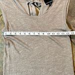 Cynthia Rowley  Sleeveless Tank Sheer Tie Bow Back XS Photo 4