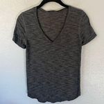 Lululemon Tissueweight Marled Gray V Neck Tee Photo 0