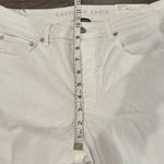 American Eagle NWT Super Stretch White Wide Keg Jeans Sz 12 X-Short Photo 7