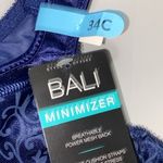 Bali New  Women's Size 34 C Blue Minimizer Bra Photo 1