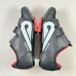 Peloton Unisex Cycling Shoes Black Red With Cleats Size 38 Photo 7