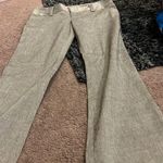 Alice + Olivia  silver metallic dress pants 6 Photo 3