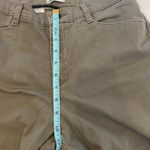 Lee  At The Waist Women’s Straight Leg Casual Dress Olive Green Khaki Jeans Sz 10 Photo 11