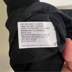 A New Day Linen Blend Crop Top Black Sweetheart Neck Photo 7