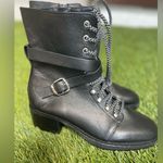 NWT E8 by MIISTA Black Leather lace Photo 4