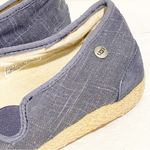 UGG  Shoes 7.5 Delizah Casual‎ Slip On Loafers Espadrille 1002886 Blue Closed Toe Photo 2