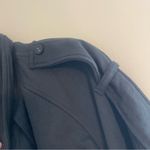 SKIMS  Elegant Black Trench Coat Photo 5