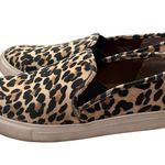 Steve Madden Safary Slip-On Sneakers Leopard Print Tan 6M Photo 5