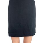 H&M  NWT Black Pencil Straight Cut Career Business Office Mini Skirt Size 8 Photo 0
