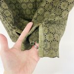 Athleta  Green Ombré Eyelet Swimsuit Coverup Size Medium Photo 4