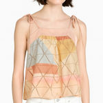 Anthropologie ‎ by AKEMI + KIN Abstract Geo Tank Top Size S Photo 0