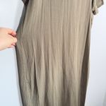 Jenni Kayne  Cypress Caftan Dress Sage Green Size Large 100% Airy Cotton Photo 5