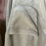 Summer & Rose  Beige Hooded Fleece Cozy Robe Size L/XL Photo 5