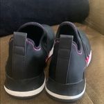 DKNY Black and Pink Slip-On Sneakers with Cushioned Sole Photo 3