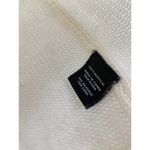 525 America  White Love Peace Intarsia Knit Crewneck Long Sleeve Pullover Sweater Photo 5