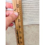 Aerie ‎ Ribbed Knit Cropped Tank Top Cami Adjustable Straps Light Gray Size Large Photo 6