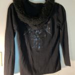 Harley Davidson Size Small women’s sweater with Hoodie Black Photo 4