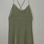 Victoria's Secret  Collection • Silk Vintage Green Bodycon‎ Velvet Dress Size M Photo 0