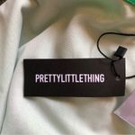 Pretty Little Thing  NWT Green Bead Detail Ruched Cut Out Plus Swimsuit Size 22 Photo 10