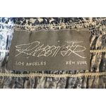 Vintage 90s ~ Rabbit Highwaist Dress 3/4 Sleeve Floral Blue ~ Size Small/Medium Photo 8