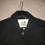 Coach Black jacket with 3/4 sleeves - Size Medium. Photo 19