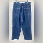 J.G. Hook high waisted baggy‎ jeans, vintage, size 14 L (tall) Blue Photo 2