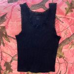 Brandy Melville  black lace cami coquette tank Photo 5