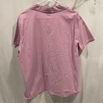 basic editions Y2K NWT pink oversized cotton deadstock camp shirt pocket Photo 1