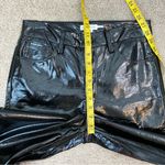 Good American ‎ Good Classic Bootcut Faux Leather Pants Black 6 / 28 Photo 8