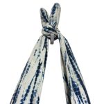 Blue White Tie Dye Hobo Shoulder Bag Womens Large‎ Canvas Boho Purse Tote Retro Photo 8